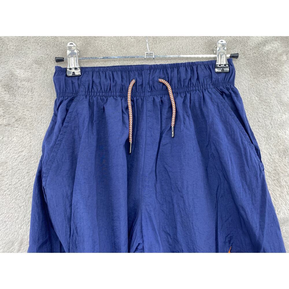 Vintage Nike Youth Cargo Track Pants Navy Orange Y2K Joggers Boys XL - Picture 5 of 13